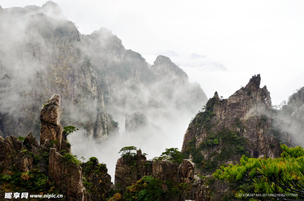 黄山美景