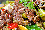 干锅鸡杂