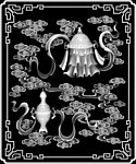 仿古书柜