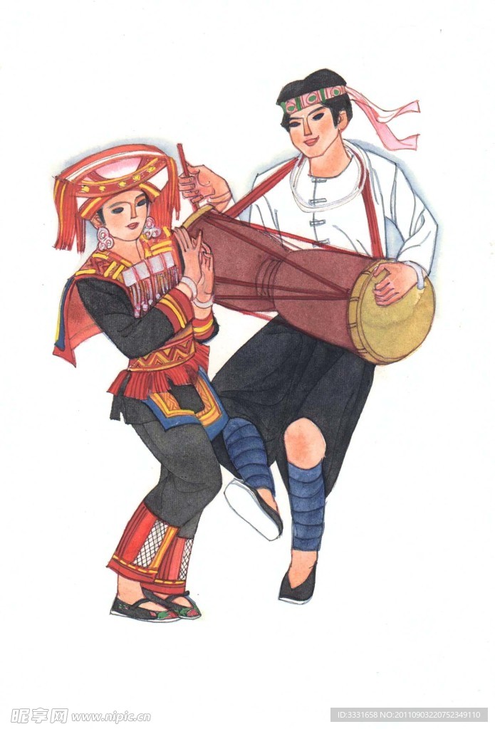 少数民族瑶族