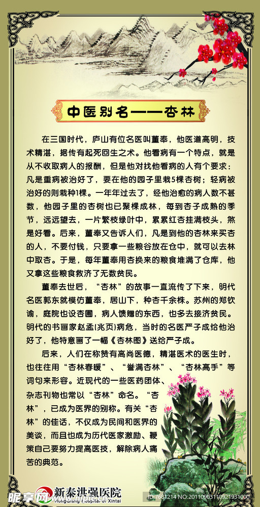 中医挂图