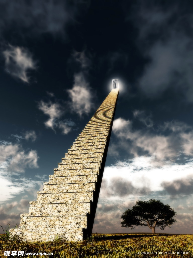 通往天空的楼梯