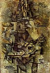 抽象油画作品