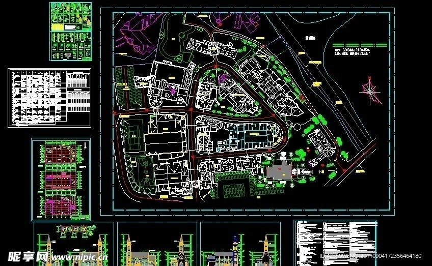 洛社新城总规划图