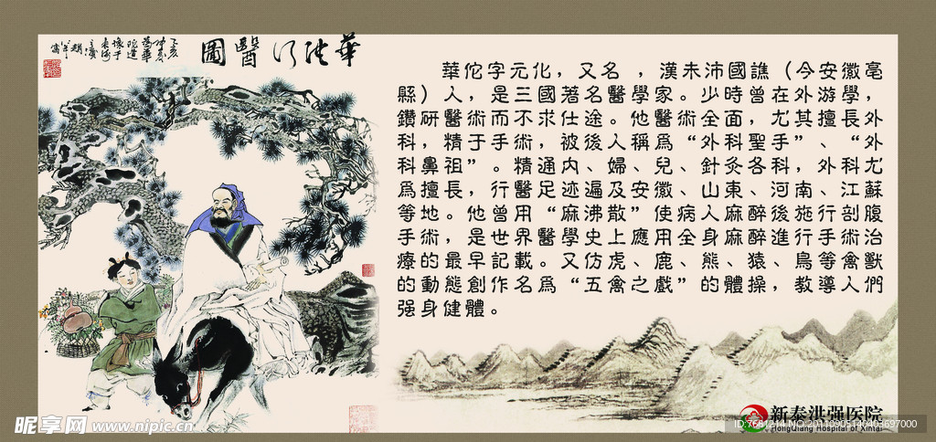 医院挂图