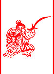 中国红图案
