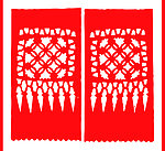 中国红传统图案