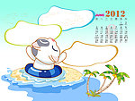 2012年儿童台历