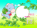 2012年儿童台历