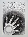 黑白装饰画