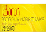 Baron字体