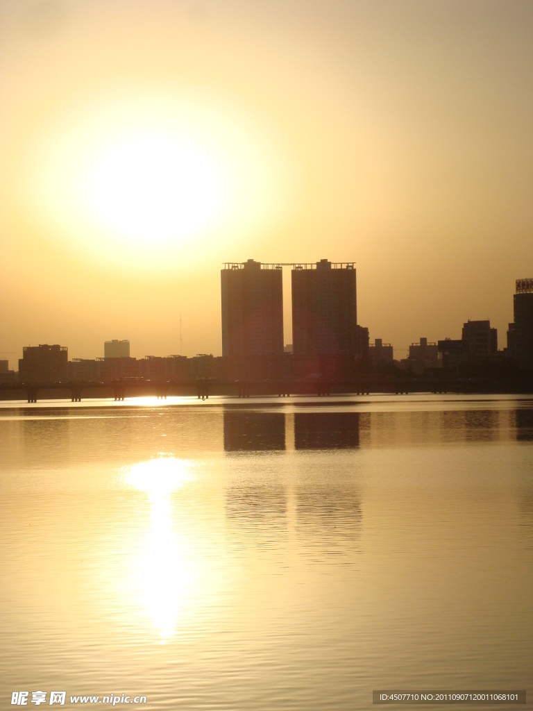 夕阳西下