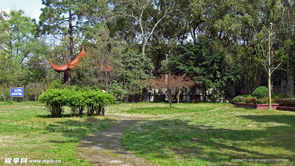 学校公园小景