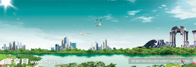 荷花节风景