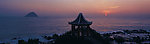 日落海边