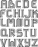 字母设计矢量