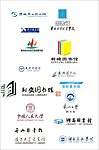 图书馆logo 标志 矢量