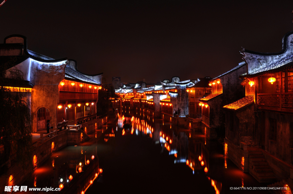 乌镇夜景