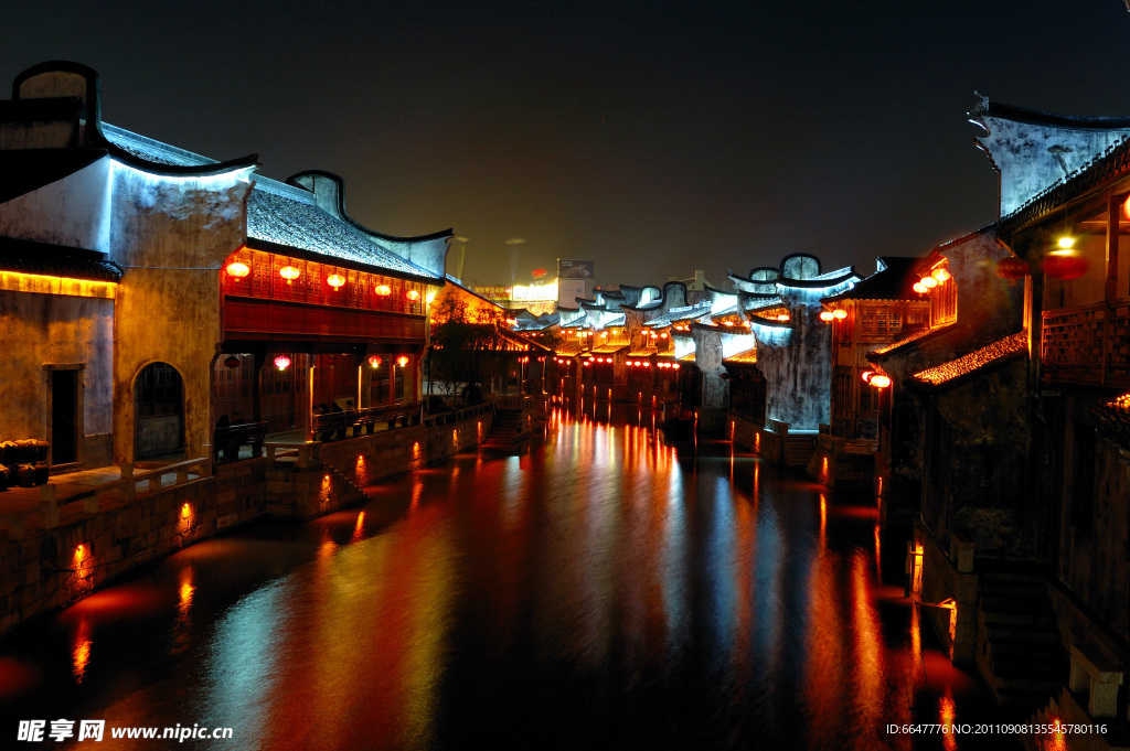 乌镇夜景