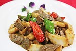 猪肝炒土豆