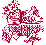 鸡图案