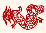 龙剪纸