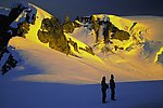 冰雪世界 雪山风景