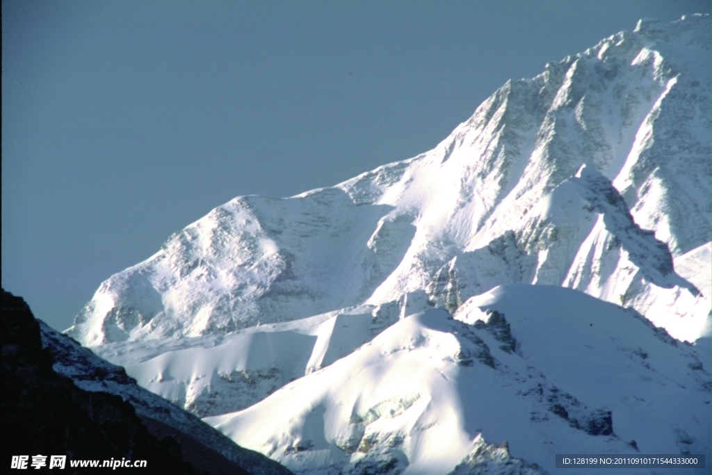 冰雪世界 雪山风景