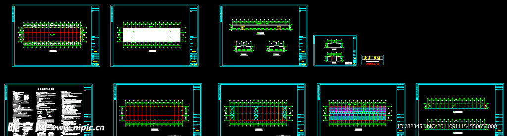 钢结构厂房详图