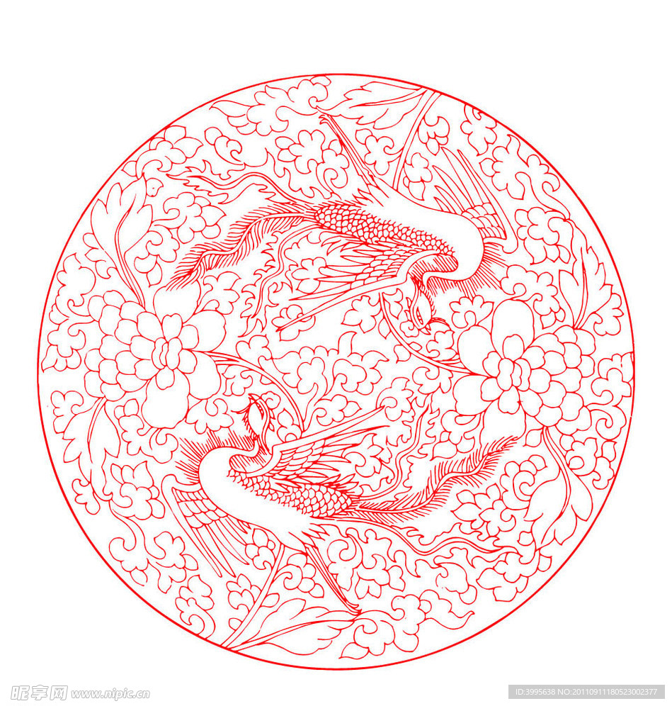 凤凰图案