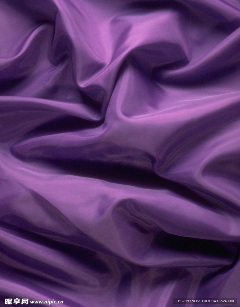 紫色布匹