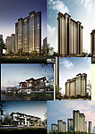小区建筑模型