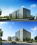 办公楼建筑模型