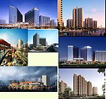 商业广场建筑模型