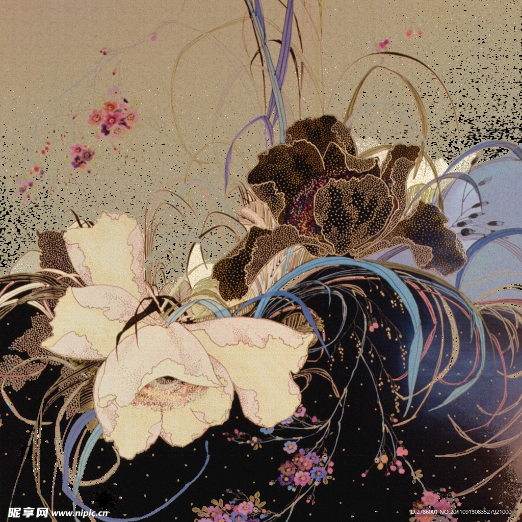花卉图案设计