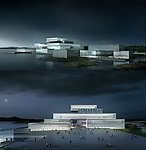 商务楼建筑模型
