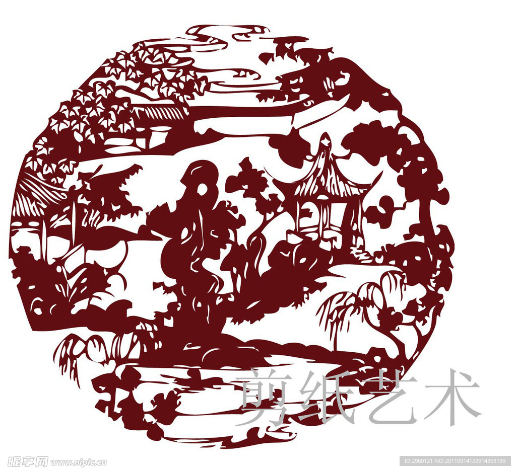 剪纸素材