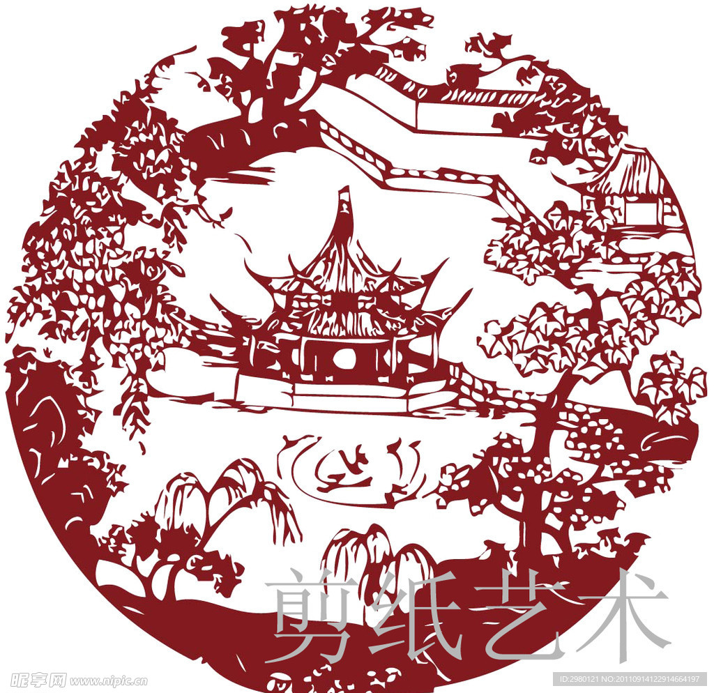 剪纸素材
