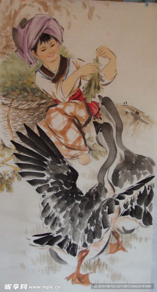 人物国画