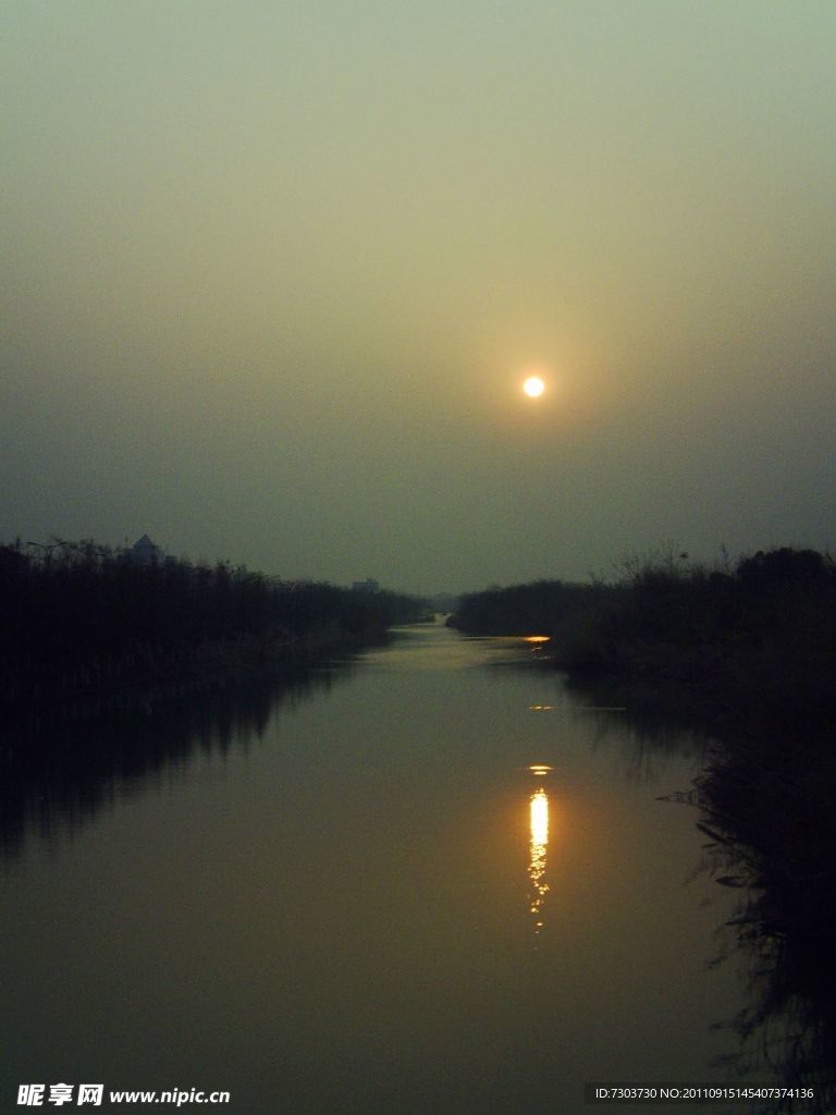 夕阳
