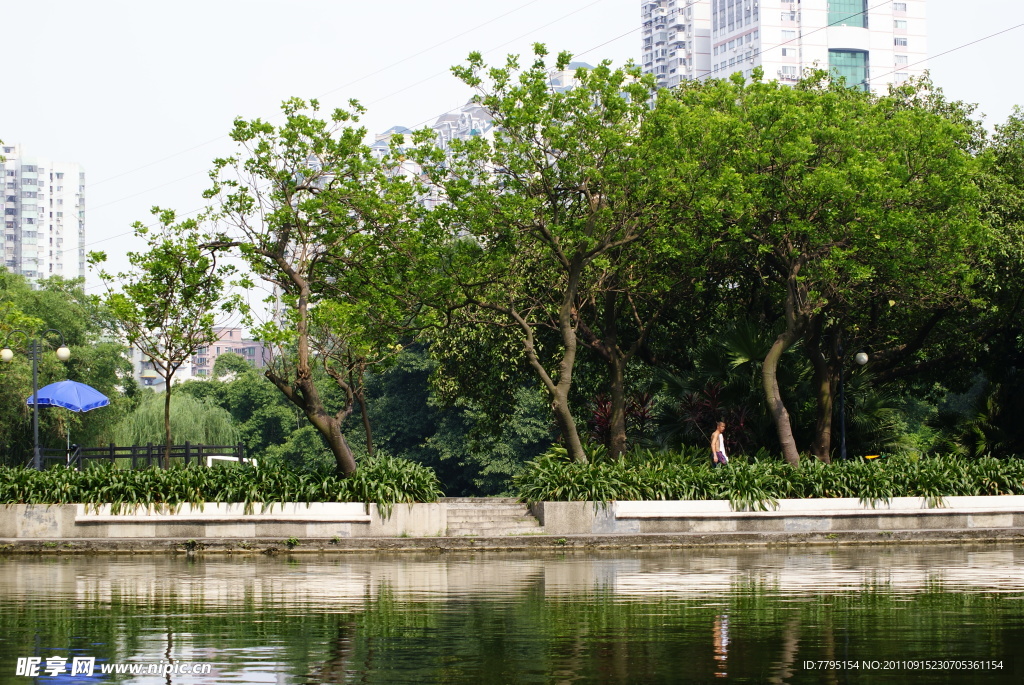 湖畔风景