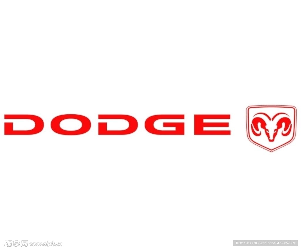 Dodge道奇标志矢量