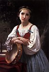 油画女人