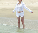 海滩美女