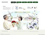 关爱老年人网页模板