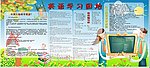 学校系列展板 英语