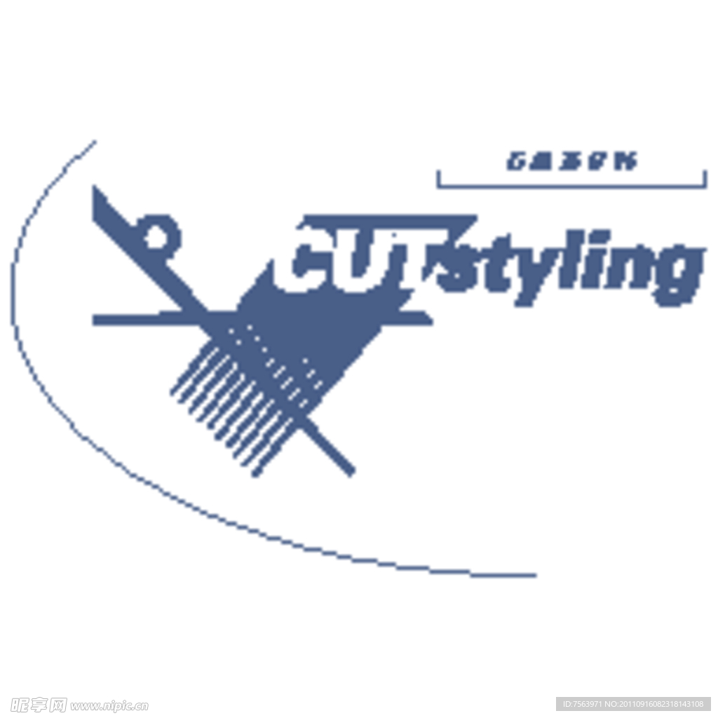 Cut Styling标志