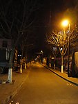路灯下夜色