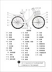 公主自行车说明书及零部件分部图