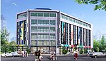 某小区拐角商住楼